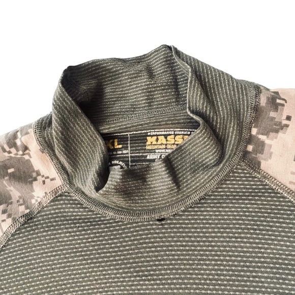 MASSIF Army Combat Shirt Digital Desert Camo Compression Size XL - Picture 6 of 13